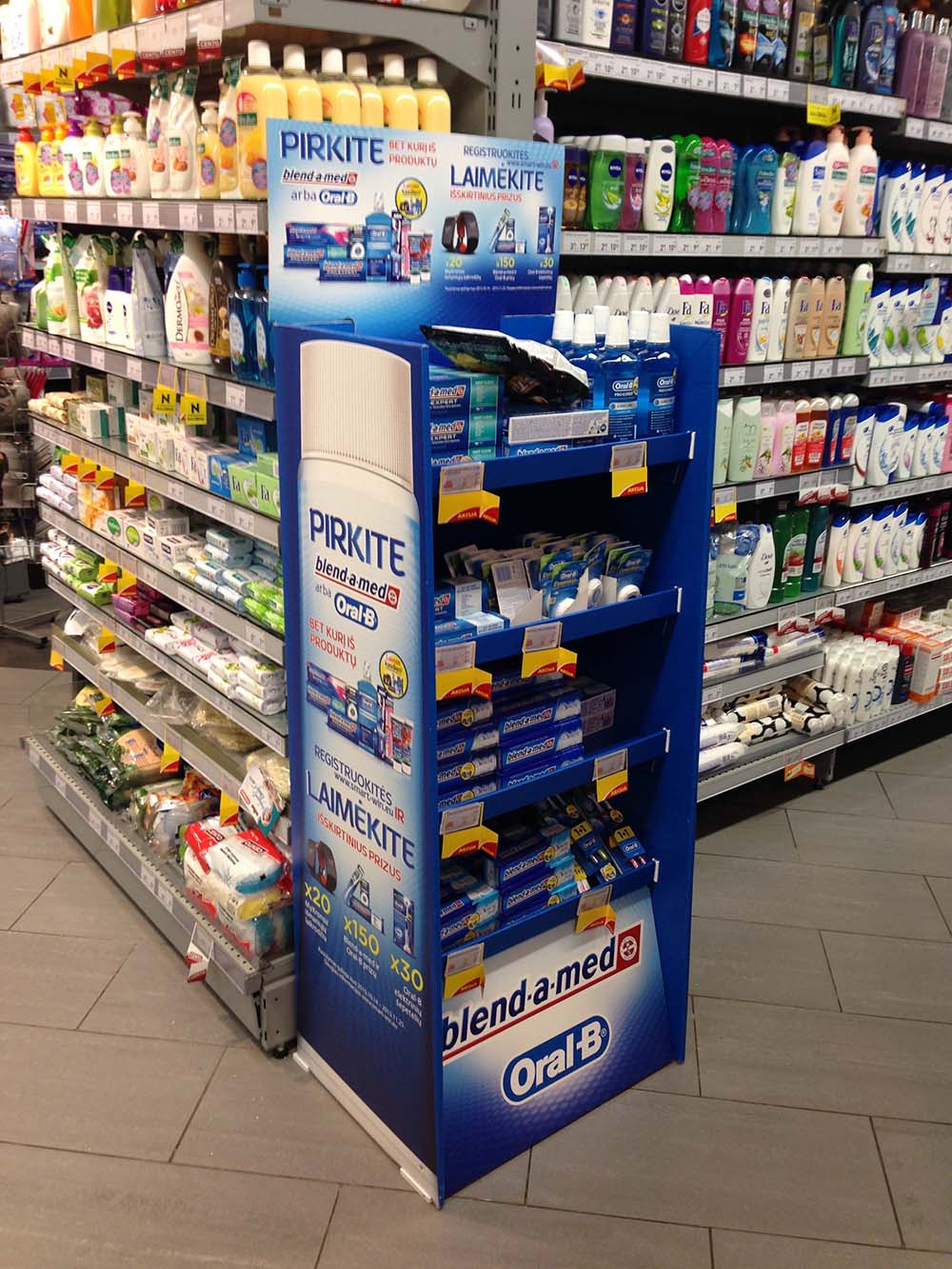 Gofrētā kartona stendi